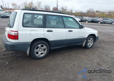 2002 Subaru Forester из США, поврежденный, VIN UF3SF63502H742402